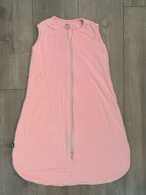 Pink HALO SleepSack SuperSoft Bamboo viscose wearable blanket Medium 6-12 mo